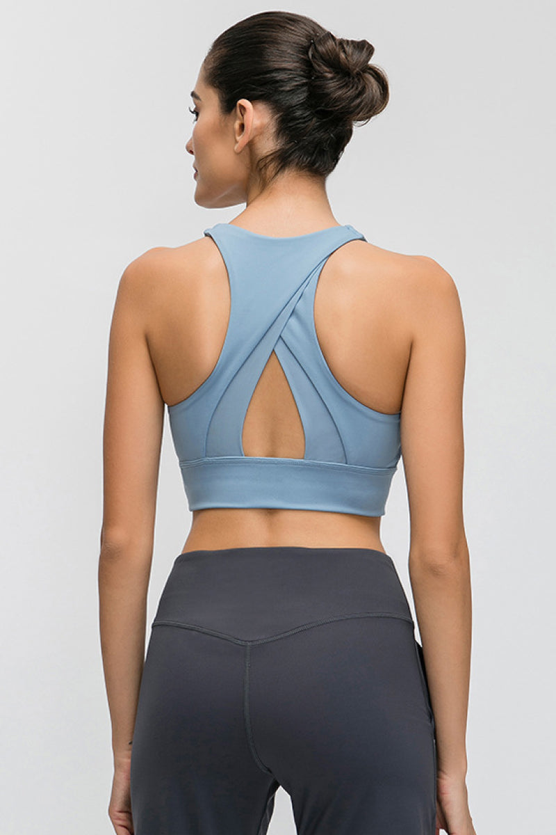 Millennia Halter Keyhole Sports Bra