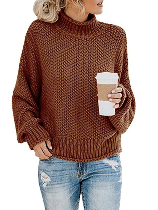 Cozy Cotton Knit Autumn-Winter Women's Sweater