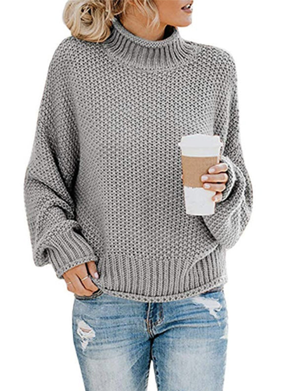 Cozy Cotton Knit Autumn-Winter Women's Sweater