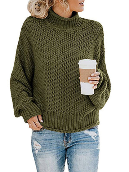 Cozy Cotton Knit Autumn-Winter Women's Sweater