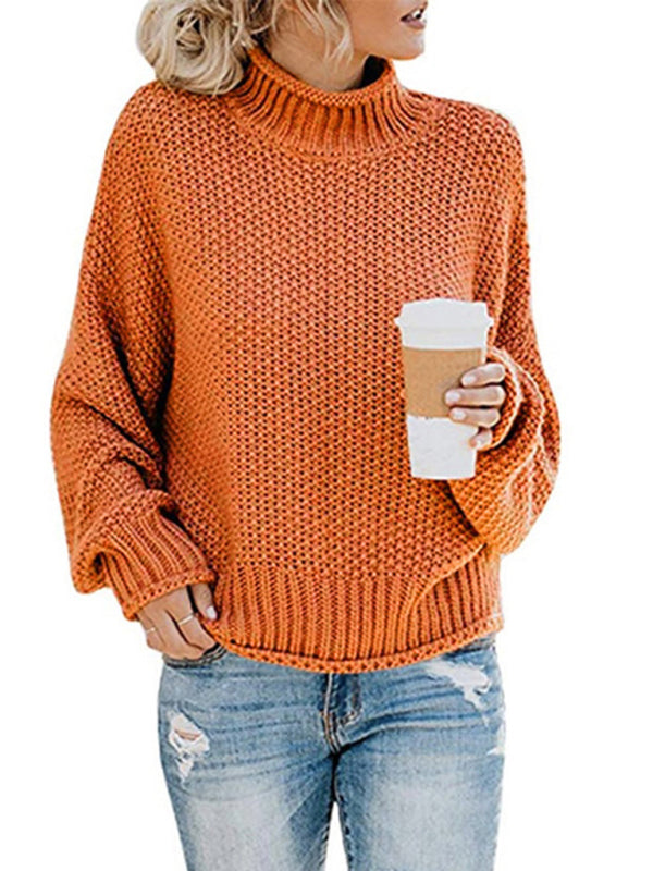 Cozy Cotton Knit Autumn-Winter Women's Sweater